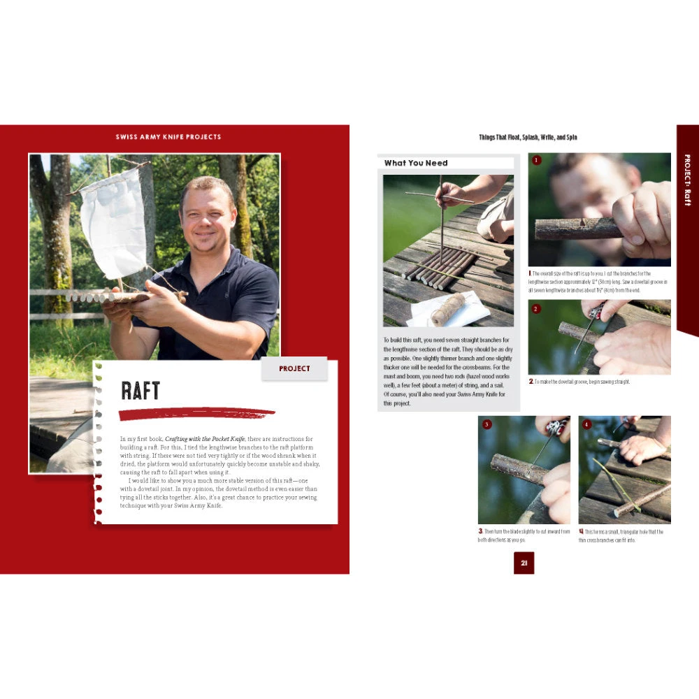 Victorinox Whittling In The Wild Swiss Army Knife Book By Felix Immler - Image 6