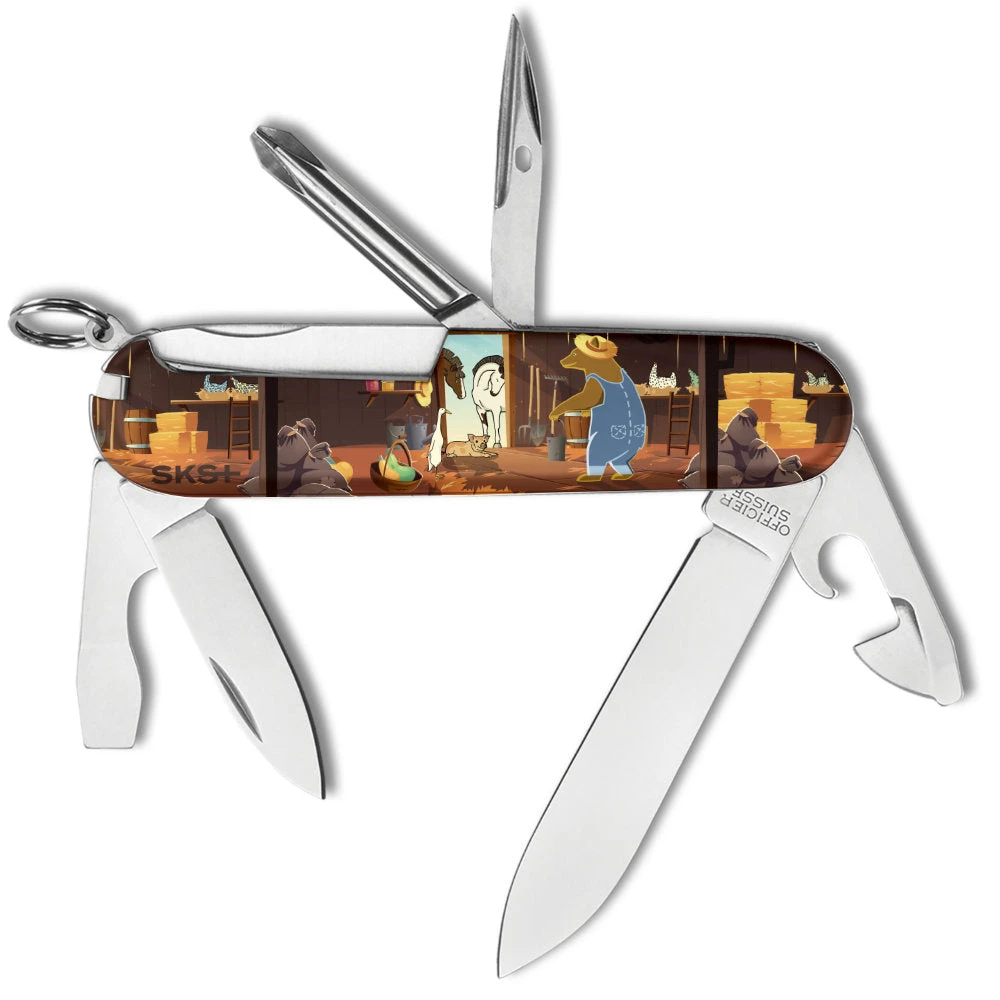 Victorinox Farmer Bear Tinker Designer Swiss Army Knife - Image 2