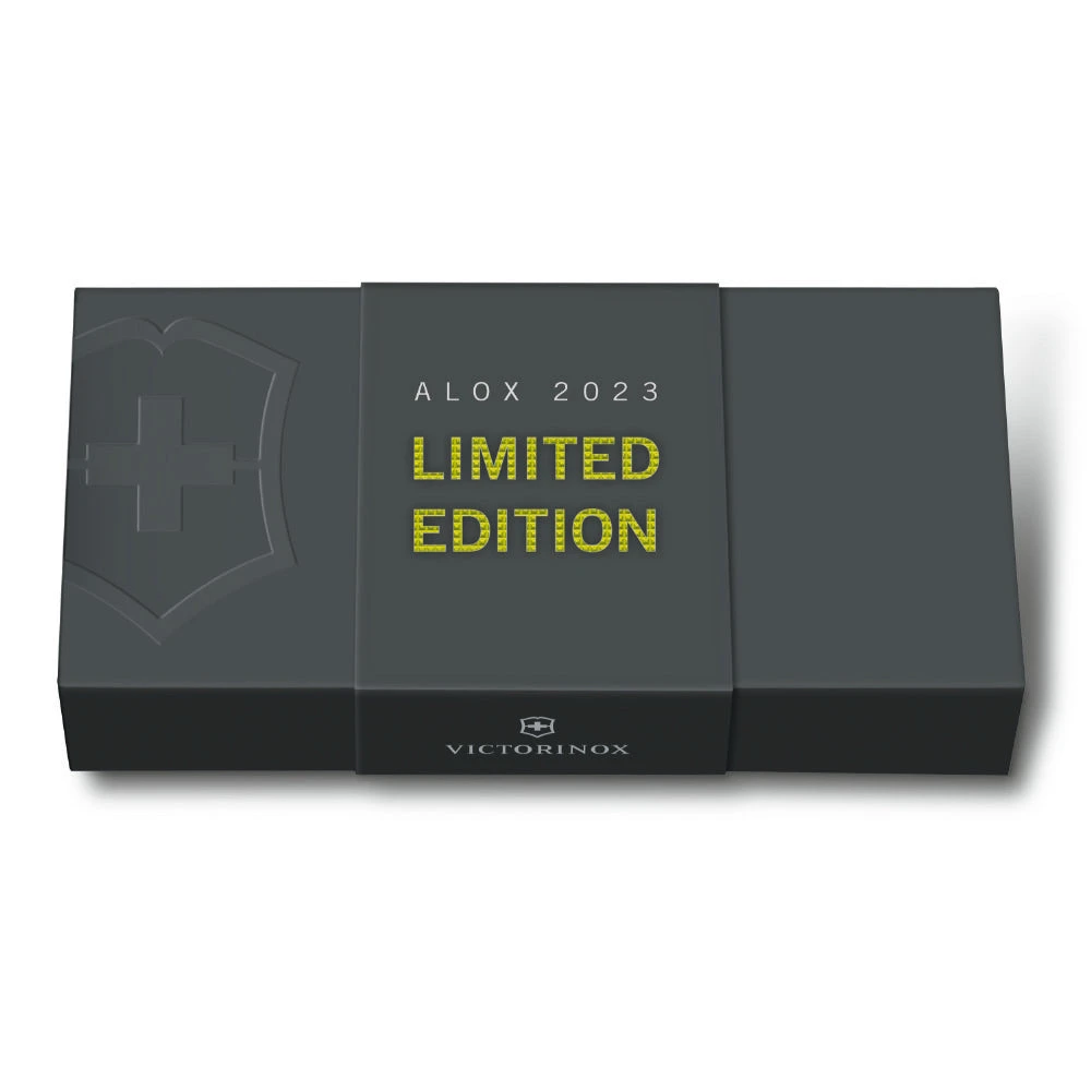 Victorinox Electric Yellow Classic SD Alox 2023 Limited Edition Swiss Army Knife - Image 4