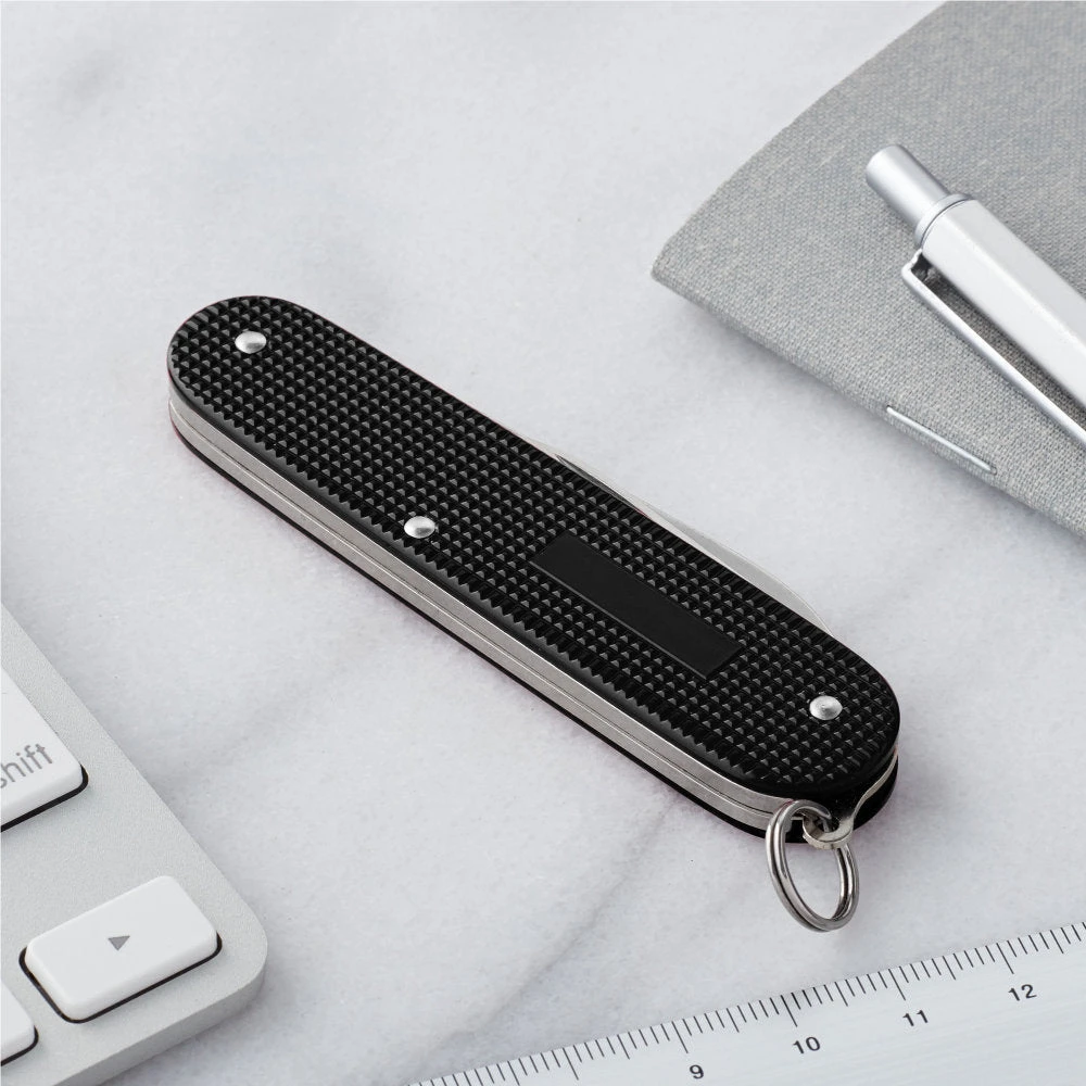Victorinox Cadet Black Swiss Army Knife - Image 2