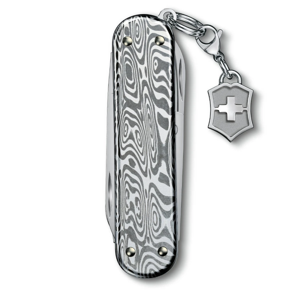 Victorinox Damast Classic SD Brilliant Swiss Army Knife - Image 6