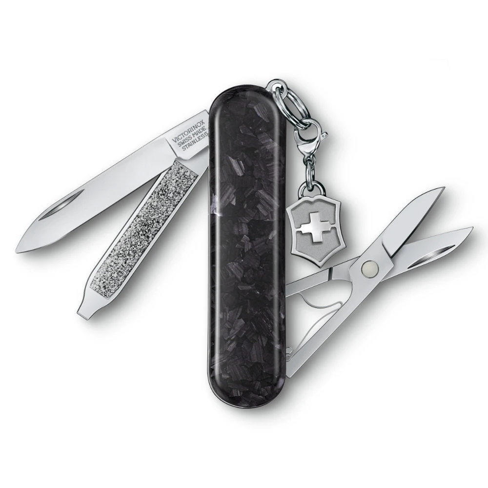 Victorinox Carbon Classic SD Brilliant Swiss Army Knife - Image 2