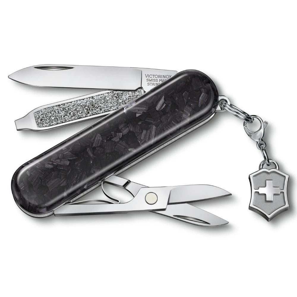 Victorinox Carbon Classic SD Brilliant Swiss Army Knife - Image 5