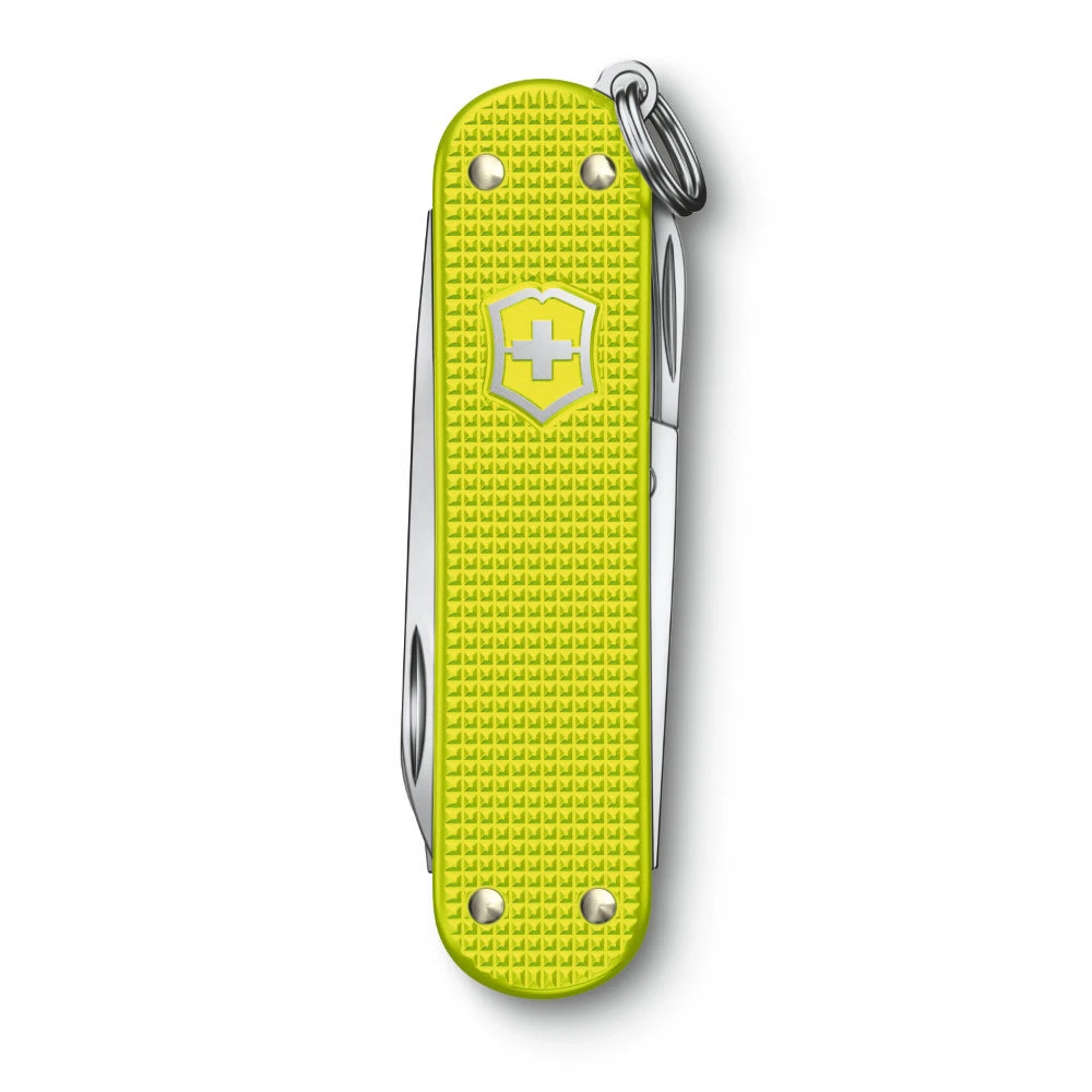 Victorinox Electric Yellow Classic SD Alox 2023 Limited Edition Swiss Army Knife - Image 6