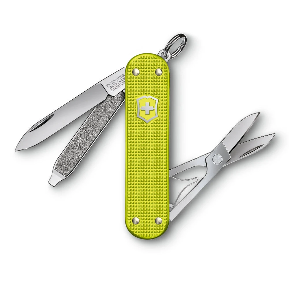 Victorinox Electric Yellow Classic SD Alox 2023 Limited Edition Swiss Army Knife - Image 5