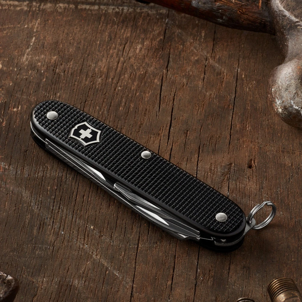 Victorinox Pioneer Black Alox Swiss Army Knife - Image 2