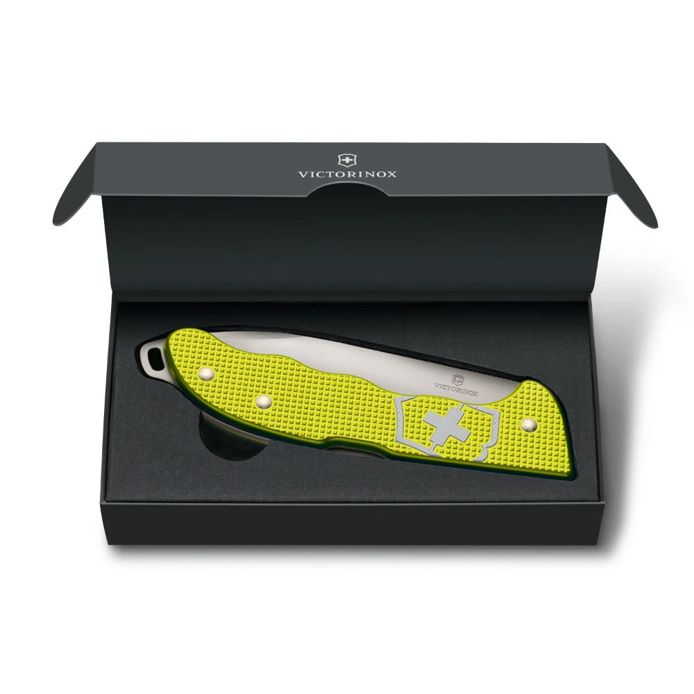 Victorinox Electric Yellow Hunter Pro Alox 2023 Limited Edition Swiss Army Knife - Image 5