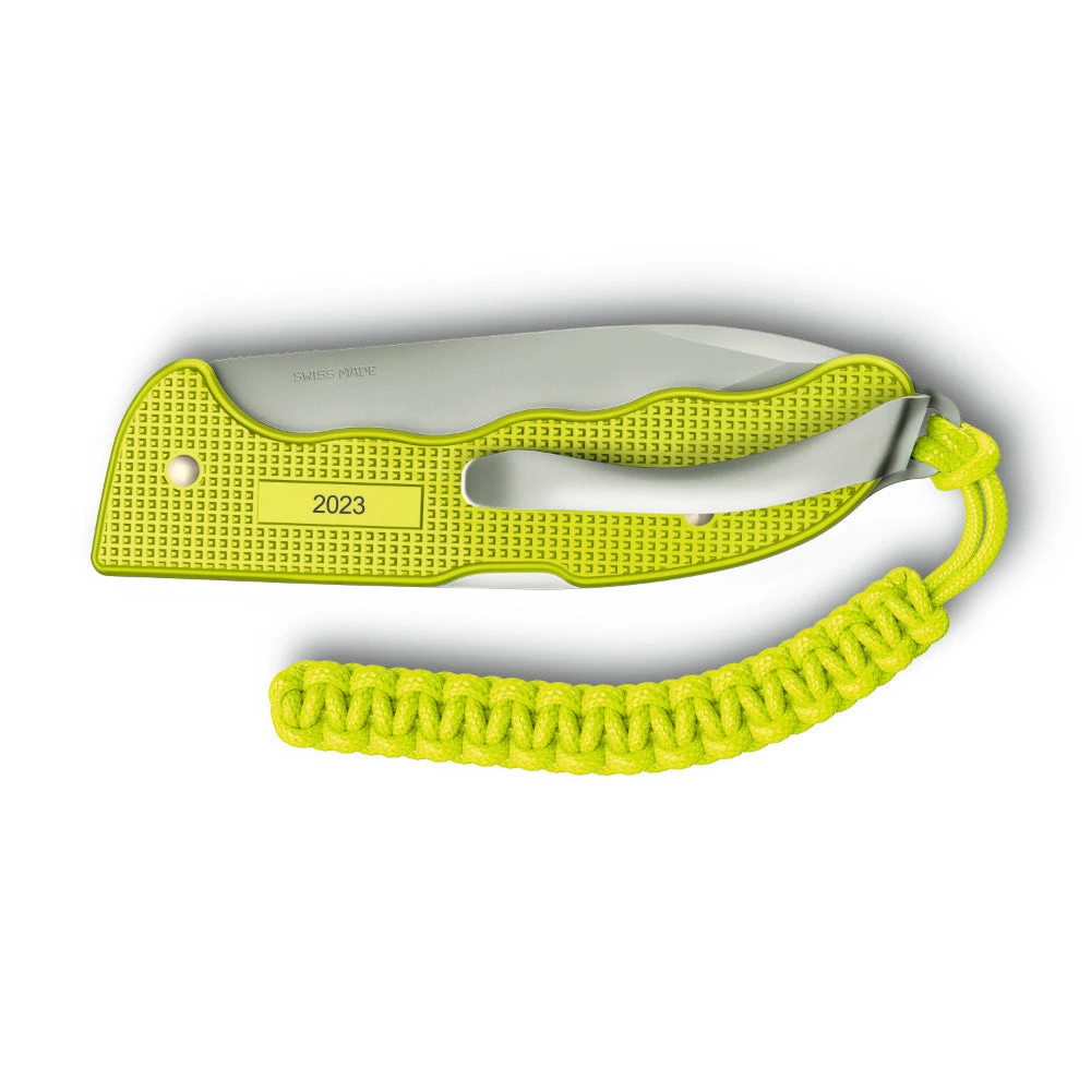 Victorinox Electric Yellow Hunter Pro Alox 2023 Limited Edition Swiss Army Knife - Image 4