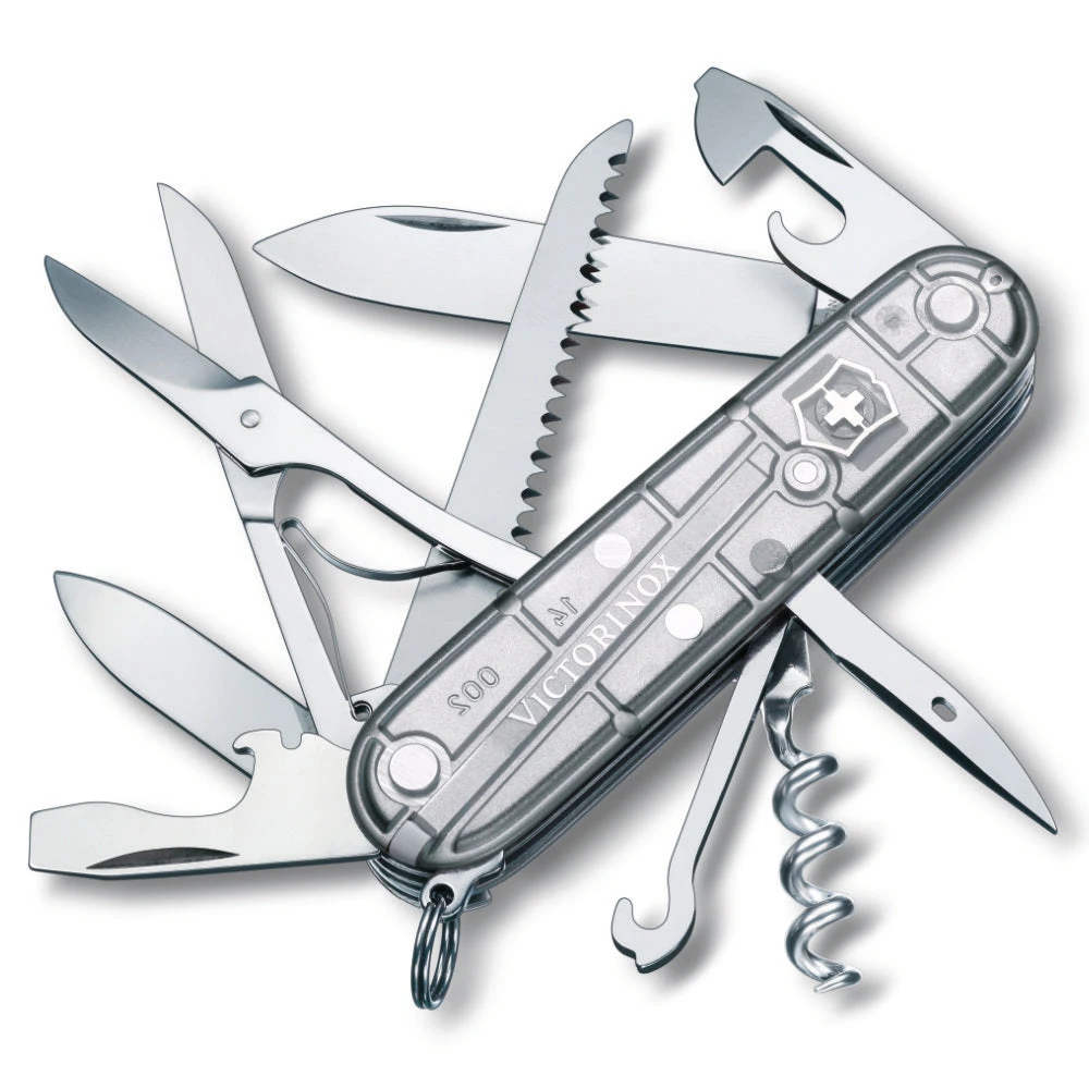 Victorinox Huntsman Silver Tech Swiss Army Knife