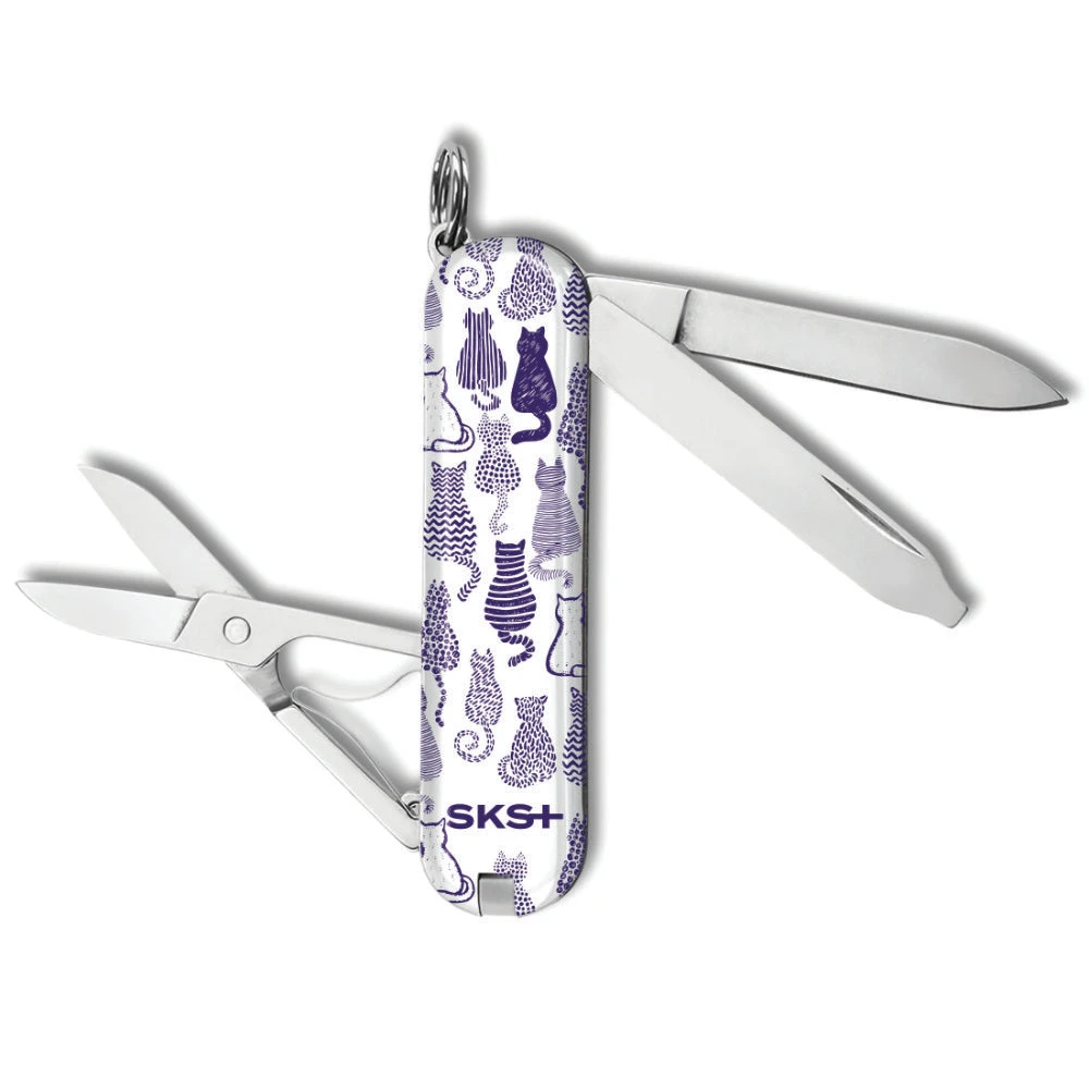 Victorinox Cats Classic SD Designer Swiss Army Knife - Image 2