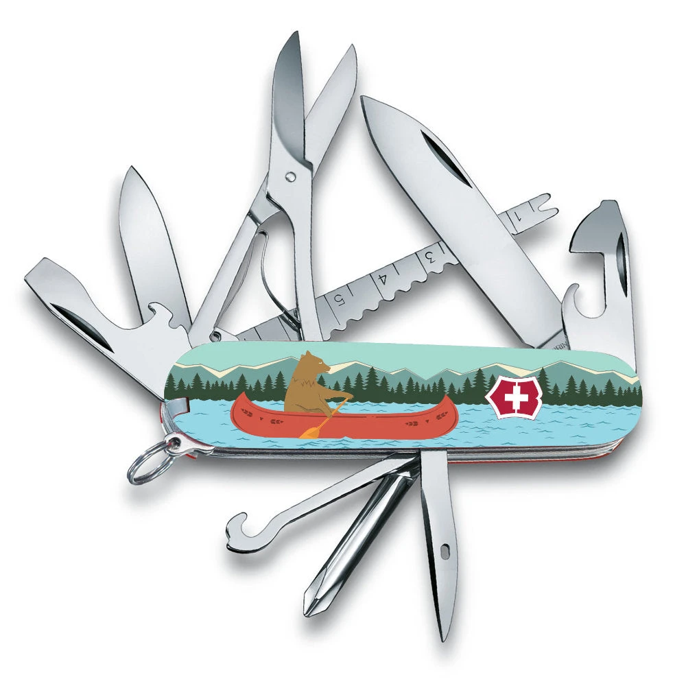 Victorinox Beary Good Catch Fisherman Designer Swiss Army Knife