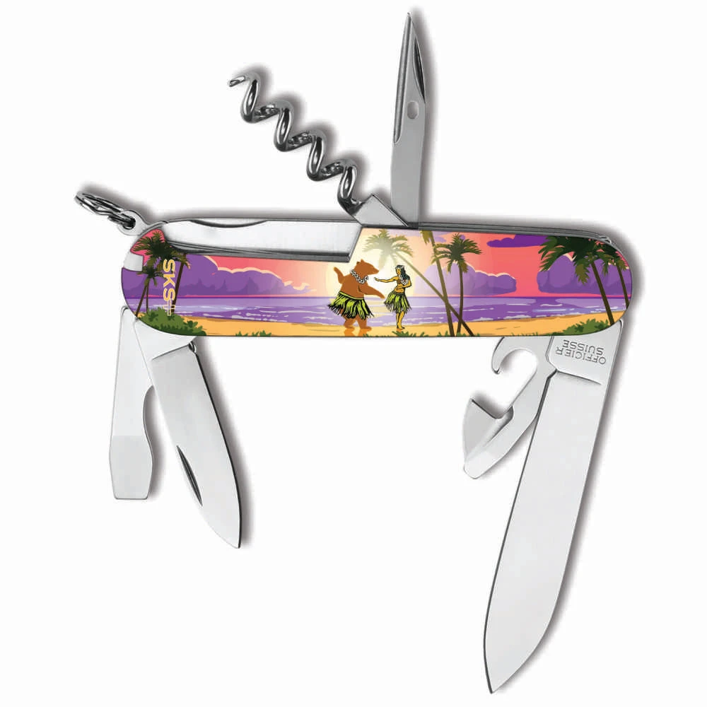 Victorinox Luau Bear Spartan Designer Swiss Army Knife - Image 2