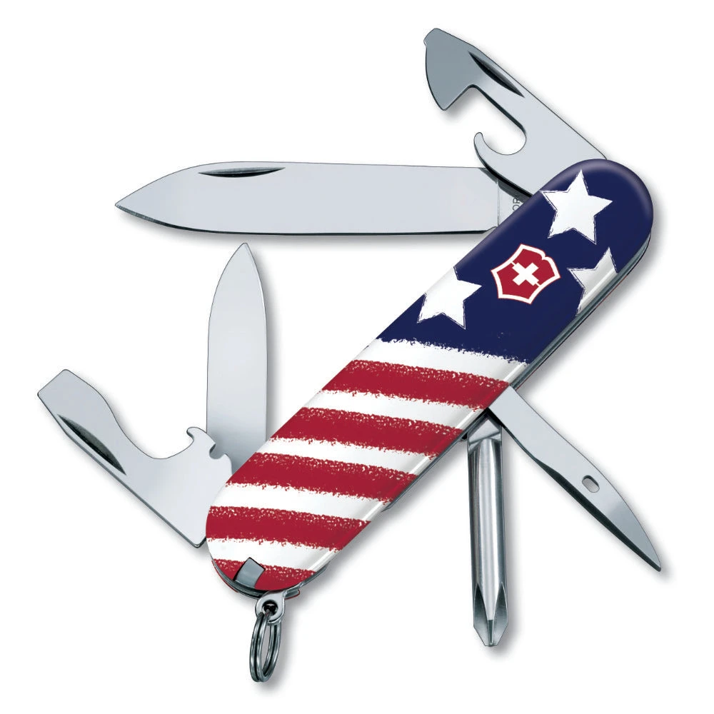 Victorinox Wounded Warrior Project Animated American Flag Tinker Swiss Army Knife - Image 3