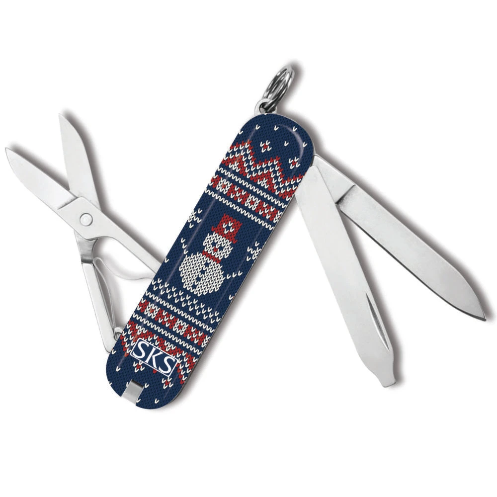 Victorinox Snowman Christmas Sweater Classic SD Designer Swiss Army Knife - Image 2