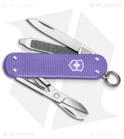 Victorinox Classic SD Alox Swiss Army Knife Electric Lavender