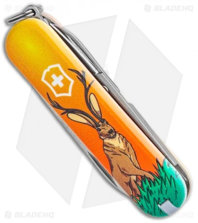 Victorinox Classic SD Swiss Army Knife Blade HQ Jackalope Exclusive - Image 2