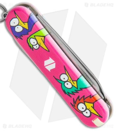 Victorinox Classic SD Swiss Army Knife Blade HQ/Frankie & Bird Exclusive - Pink - Image 3