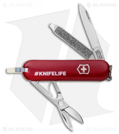 Victorinox Classic SD Swiss Army Knife Blade HQ "Knives" - Image 2