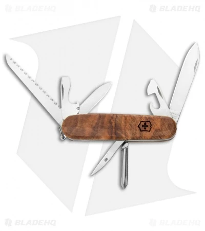 Victorinox Hiker Swiss Army Knife Walnut Wood