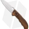 Victorinox Hunter Pro Lockback Knife Walnut Wood W/ Pouch (3.8" Bead Blast)