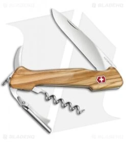 Victorinox Swiss Army Knife Wine Master Olive Wood