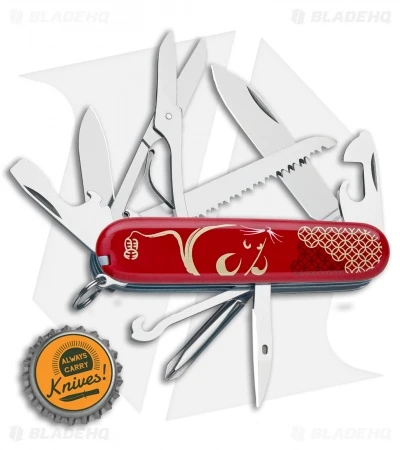 Victorinox Swiss Army Knife Huntsman Knife L.E. Year Of The Rat 2020 - Image 4