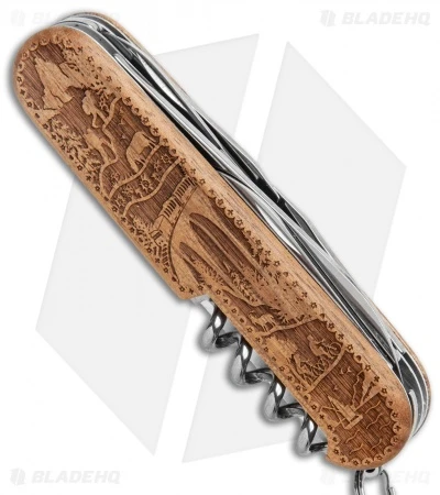 Victorinox Swiss Army Knife Climber Wood Swiss Spirit Special Edition - Image 3