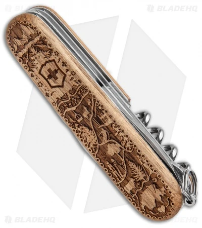 Victorinox Swiss Army Knife Climber Wood Swiss Spirit Special Edition - Image 2