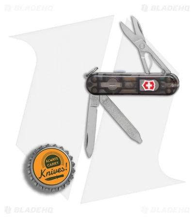Victorinox Swiss Army Knife Signature Lite Translucent Onyx 55193 - Image 5