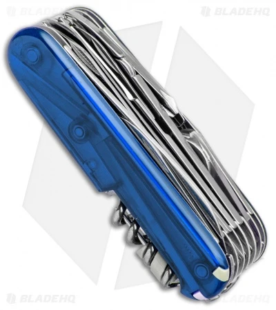 Victorinox SwissChamp Swiss Army Knife Translucent Sapphire 53507 - Image 3