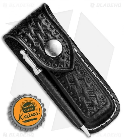 Victorinox Zermatt 4.75" Black Leather Belt Pouch 33205 - Image 3