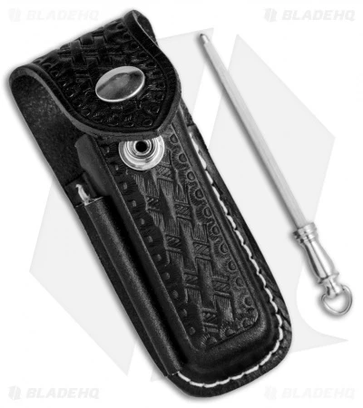 Victorinox Zermatt 4.75" Black Leather Belt Pouch 33205 - Image 2