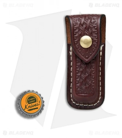 Victorinox Zermatt Medium Brown Leather Belt Sheath 33202 - Image 2