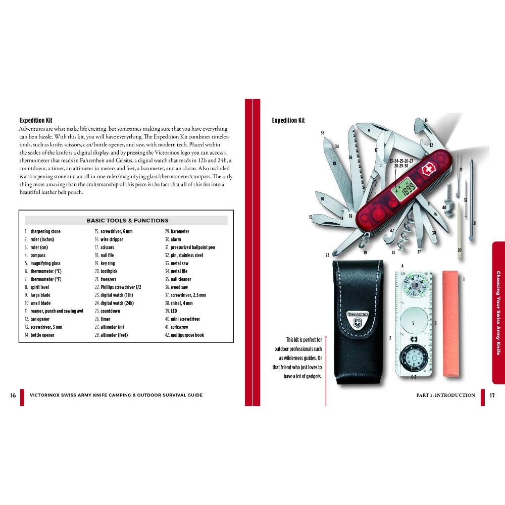 Victorinox Swiss Army Knife Camping & Outdoor Survival Guide Book - Image 3