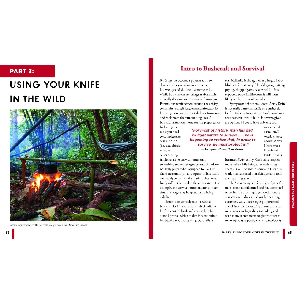 Victorinox Swiss Army Knife Camping & Outdoor Survival Guide Book - Image 5