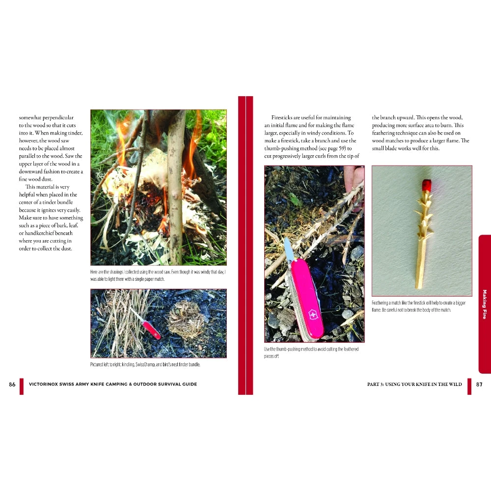 Victorinox Swiss Army Knife Camping & Outdoor Survival Guide Book - Image 6