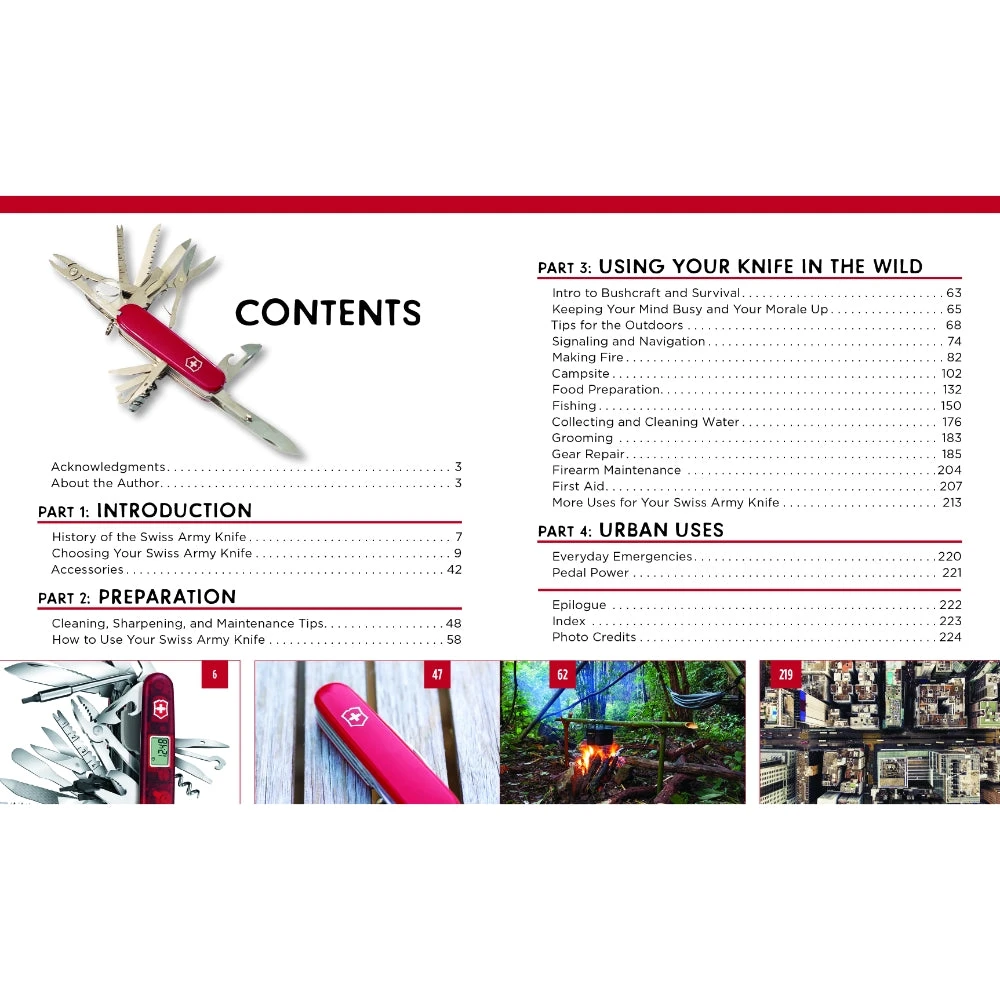 Victorinox Swiss Army Knife Camping & Outdoor Survival Guide Book - Image 2