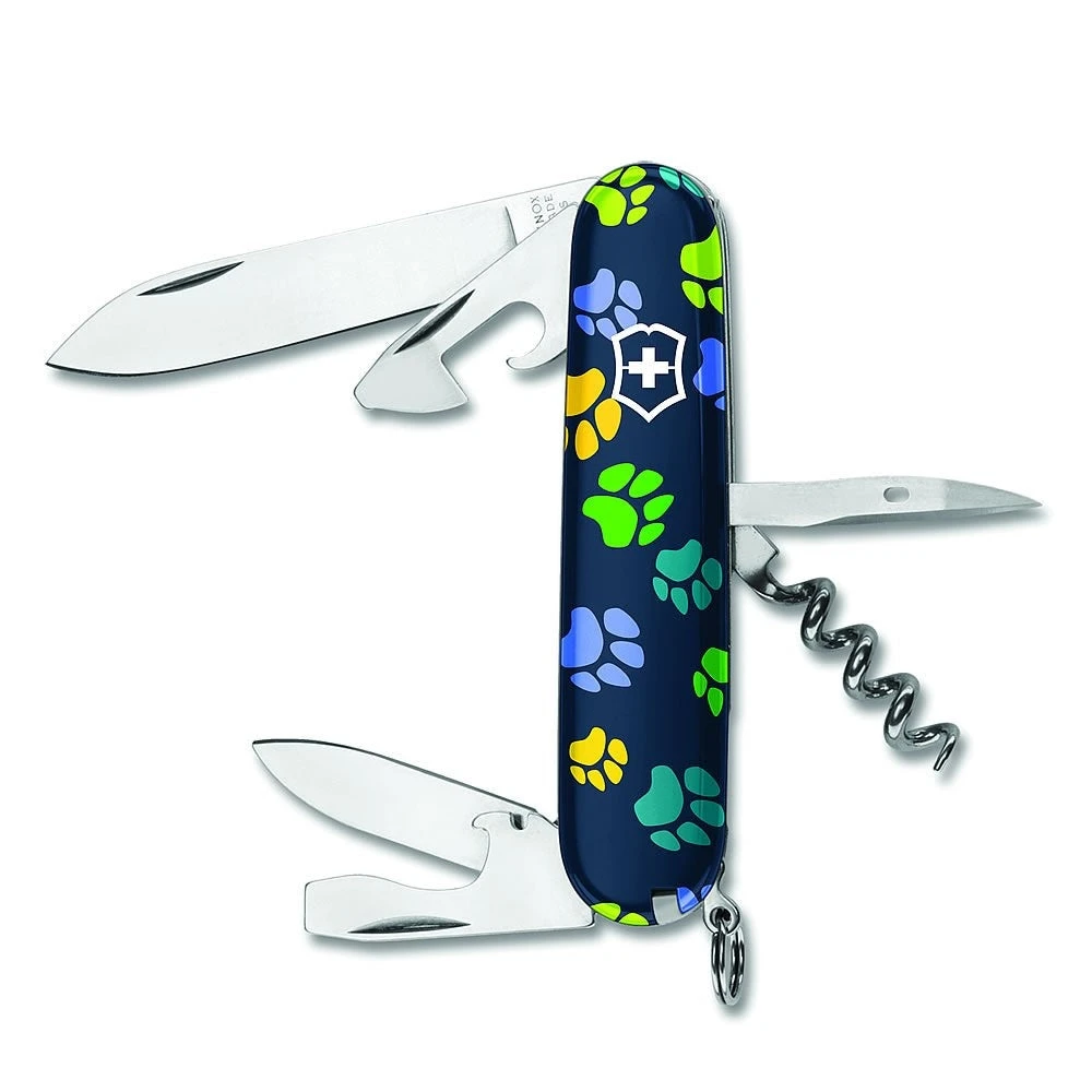 Victorinox Paw Print Spartan Designer Swiss Army Knife - Image 3