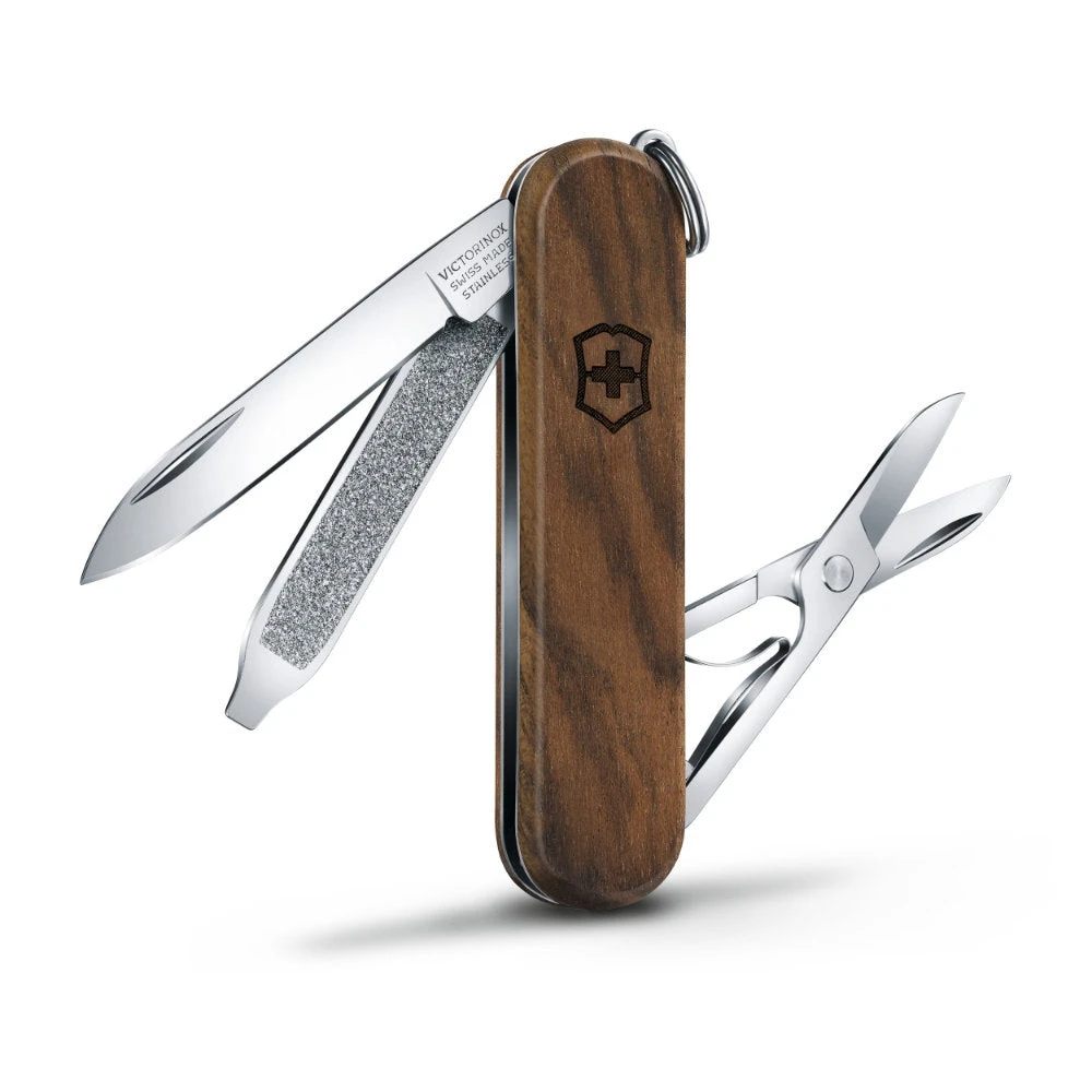 Victorinox Classic SD Hardwood Walnut Swiss Army Knife - Image 2