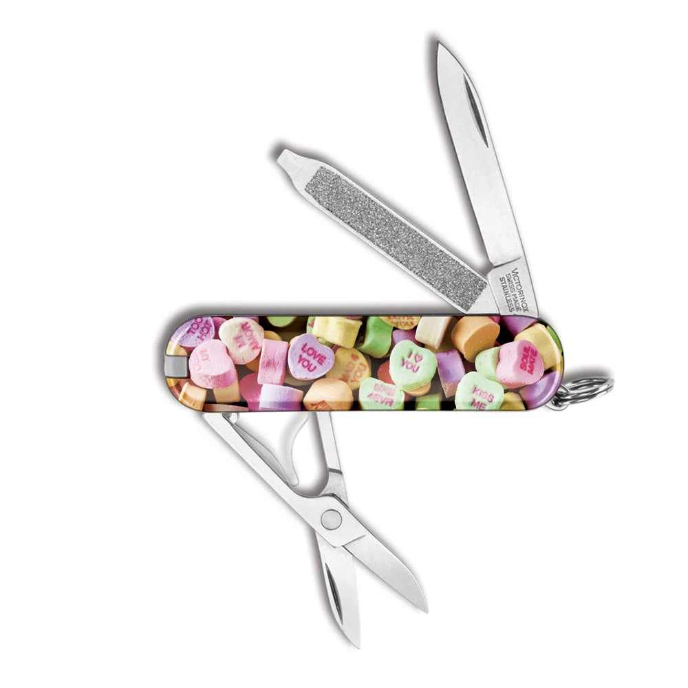 Victorinox Conversation Hearts Classic SD Designer Swiss Army Knife - Image 2