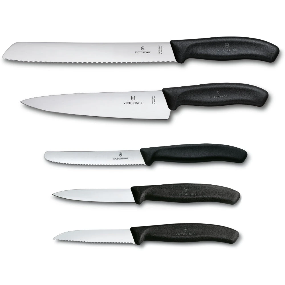 Swiss Classic 5-Piece Kitchen Knife Set By Victorinox