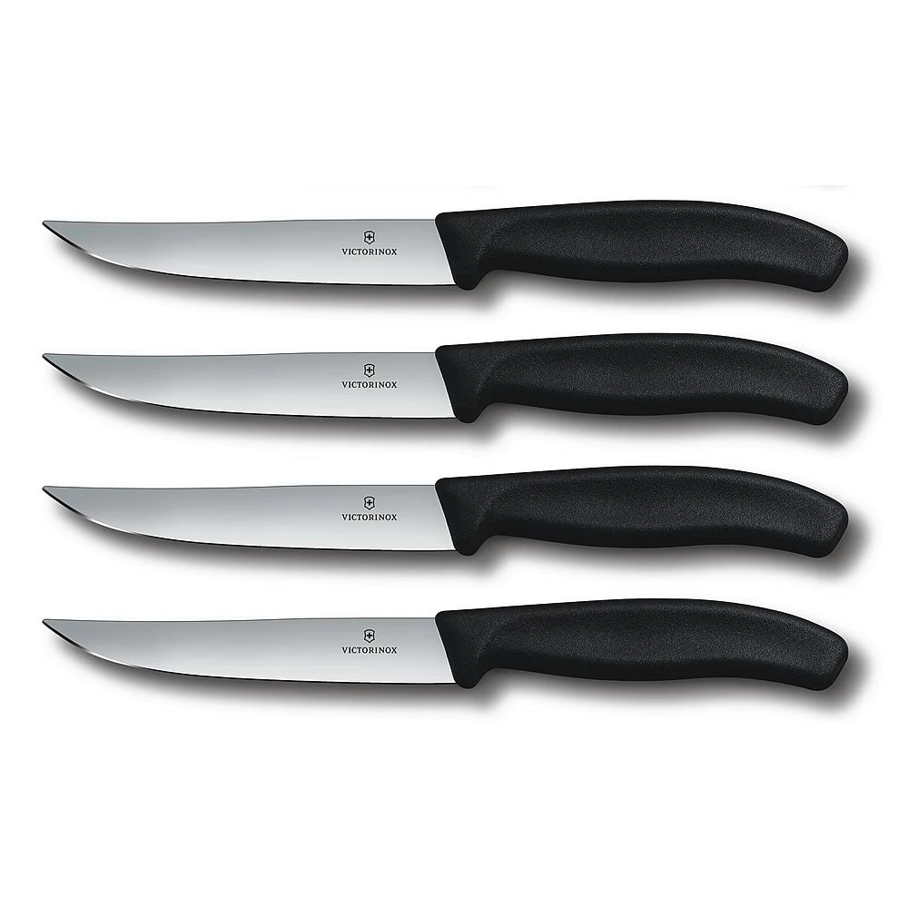 Swiss Classic 5" Gaucho 4-Piece Steak Knife Set By Victorinox