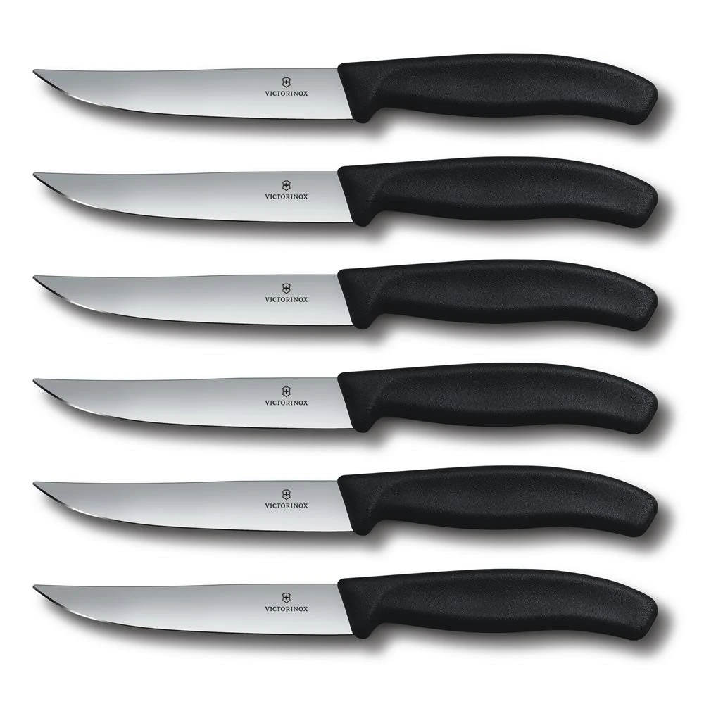 Swiss Classic 5" Gaucho 6-Piece Steak Knife Set By Victorinox