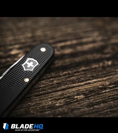 Victorinox Swiss Army Knife Cadet Black Alox Knife 53044 - Image 2